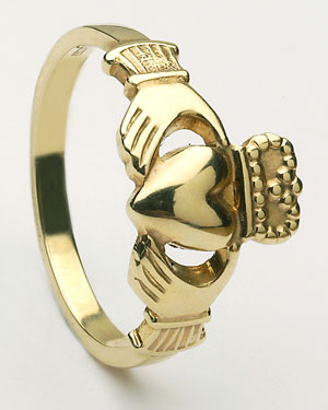 Ladies Claddagh Ring Medium CLAD2H