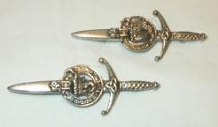 Clan Crested Kilt Pins- Gaelic Themes