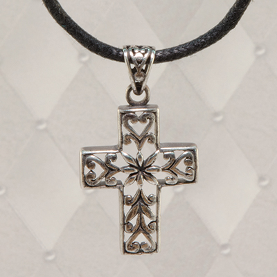 High Cross Silver Pendant J60CR02