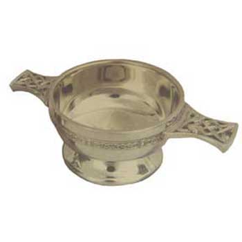 Large Pewter Quaich