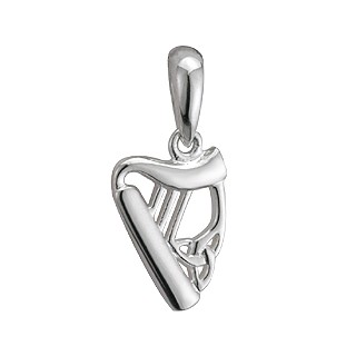 Celtic Harp Pendant S44401