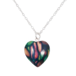 Small Heart Heathergem Pendant SP11