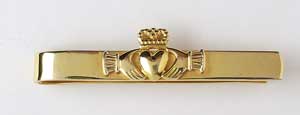 Claddagh Straight Tie Bar TB1400