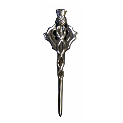 Thistle Twisted Kilt Pin  SP33P