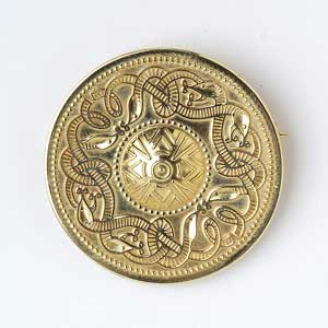 Warrior Shield Brooch WBH5