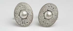 Oval Warrior Cufflinks WCL7