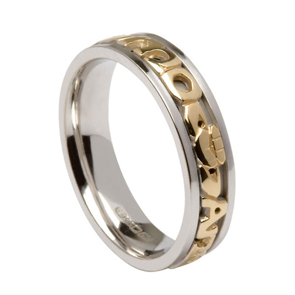 Gents Signature Band Claddagh WED434