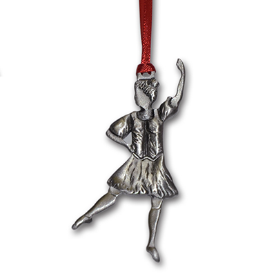 Highland Dancer Ornament