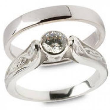 Diamond Engagement Ring - Le Cheile Shank (.25cts) ENG11