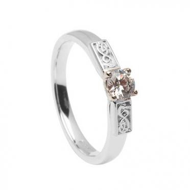 Le Cheile Shank Diamond Engagement Ring ENG25