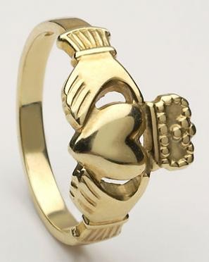 Ladies Claddagh Ring Heavy CLAD3H