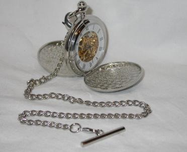 Mechanical Pocket Watch Open