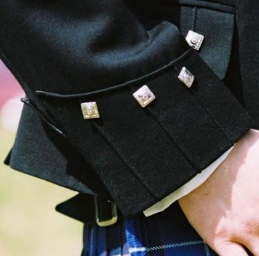 Argyle Band Jacket Cuff