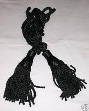 Black Silk Cords