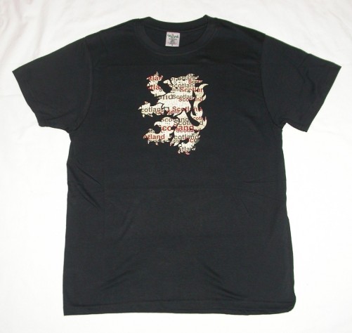 Rampant Lion Distressed T-Shirt S3003T