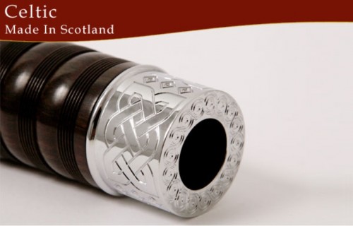 Wallace Classic 4 Engraved Bagpipes Celtic
