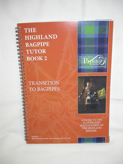 Highland Bagpipe Tutor Book 2