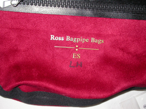 Left Handed Ross Suede Bag Extended Small
