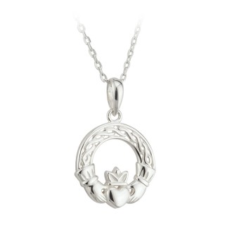 Celtic Claddagh Pendant s44965