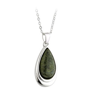 Connemara Marble Teardrop Pendant S45315