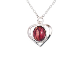 Heathergem Heart Pendant SP405