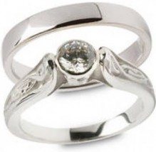 Diamond Engagement Ring - Le Cheile Shank (.50cts) ENG11