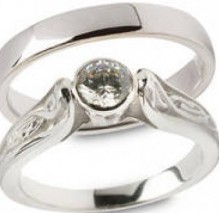 Diamond Engagement Ring - Le Cheile Shank (.25cts) ENG11