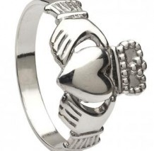 Ladies Claddagh Ring Medium CLAD3M