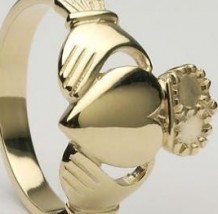 Gents Claddagh Ring Very Heavy CLAD6VH