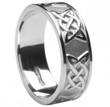 Mens Lovers Knot Band WED295