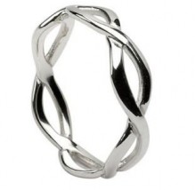 Ladies Infinity Wedding Band WED163