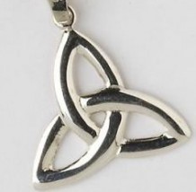 Trinity Knot Silver Pendant P2000