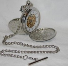 Mechanical Pocket Watch Open