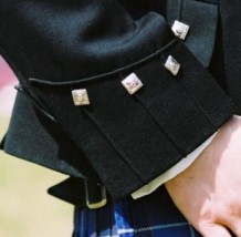 Argyle Band Jacket Cuff