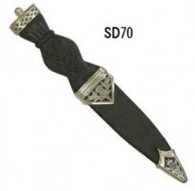 Thistle Pewter Sgian Dubh SD70