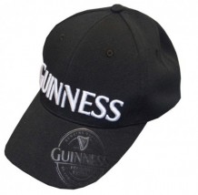 Guinness Black Embossed Cap G6186