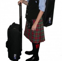 With Wheeled Case and Backpack