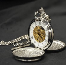 Celtic Knot Mechanical Pocket Watch