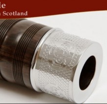 Wallace Classic 4 Engraved Bagpipes Thistle