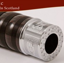 Wallace Classic 4 Engraved Bagpipes Runic