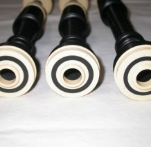 McCallum P3 Black Acetyl Bagpipes