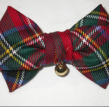 Royal Stewart Modern Tartan Hair Clip with Bow