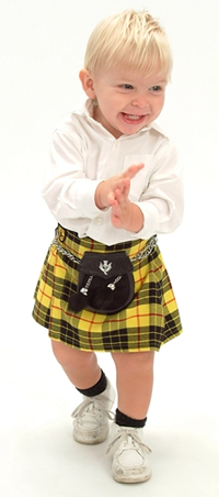 baby kilt onesie