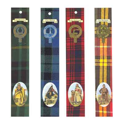 Scottish Clan Bookmarks