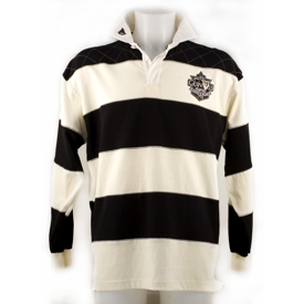 Guinness Cream & Black Rugby Shirt G3039