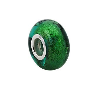 Kera Green Murano Glass Bead 24799