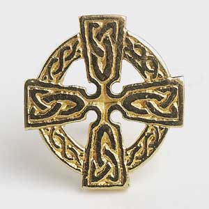Traditional Celtic Cross Large Pendant C700 Silver
