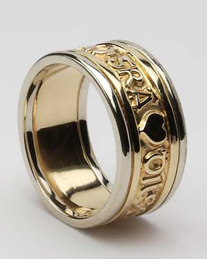 Mens Spiral Band WED114