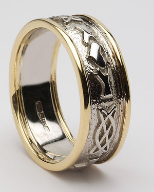 Gents Claddagh Ring Medium CLAD5M