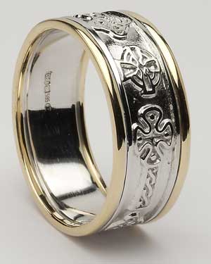 Ladies Claddagh Ring Heavy CLAD3H